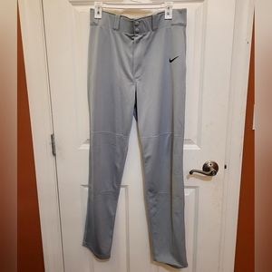 Grey Nike baseball pants